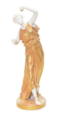 Lot 170 - Royal Worcester Figure of a Maiden