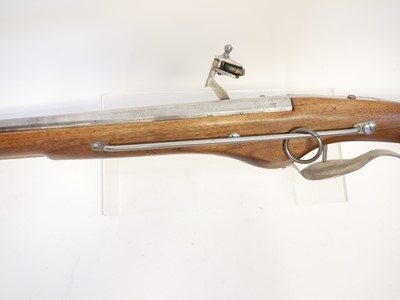 Lot 378 - Wheellock paddle butt carbine, LICENCE REQUIRED