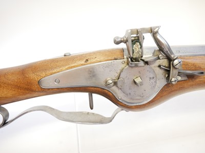 Lot 378 - Wheellock paddle butt carbine, LICENCE REQUIRED