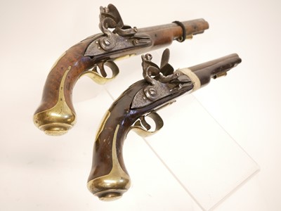 Lot 15 - Pair of .600 Flintlock pistols