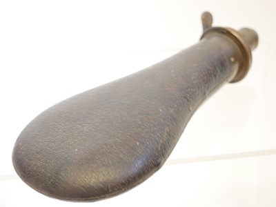 Lot 473 - Five powder / shot  flasks