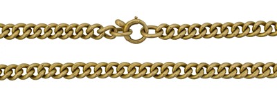 Lot 130 - An 18ct gold chain