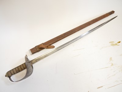 Lot 178 - George V 1897 pattern sword and scabbard