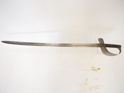 Lot 179 - Enfield 1899 pattern cavalry trooper's sabre
