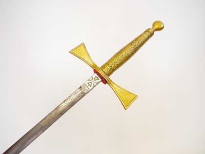 Lot 180 - Masonic dress sword