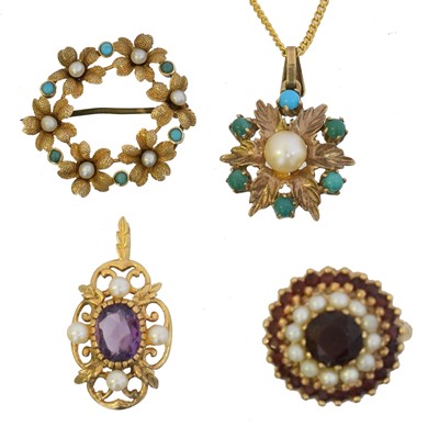 Lot 153 - A selection of jewellery