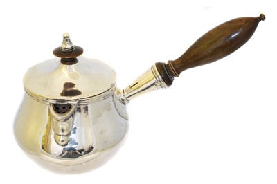 Lot 73 - An early 19th century Indian Colonial silver brandy warmer