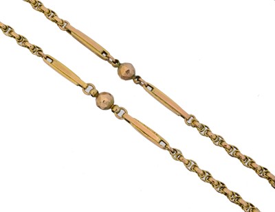 Lot 132 - A chain necklace