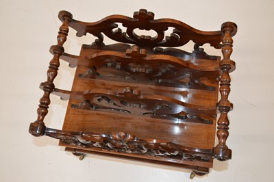 Lot 265 - Victorian Rosewood Canterbury