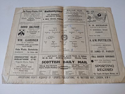 Lot 50 - Scottish Football Programmes