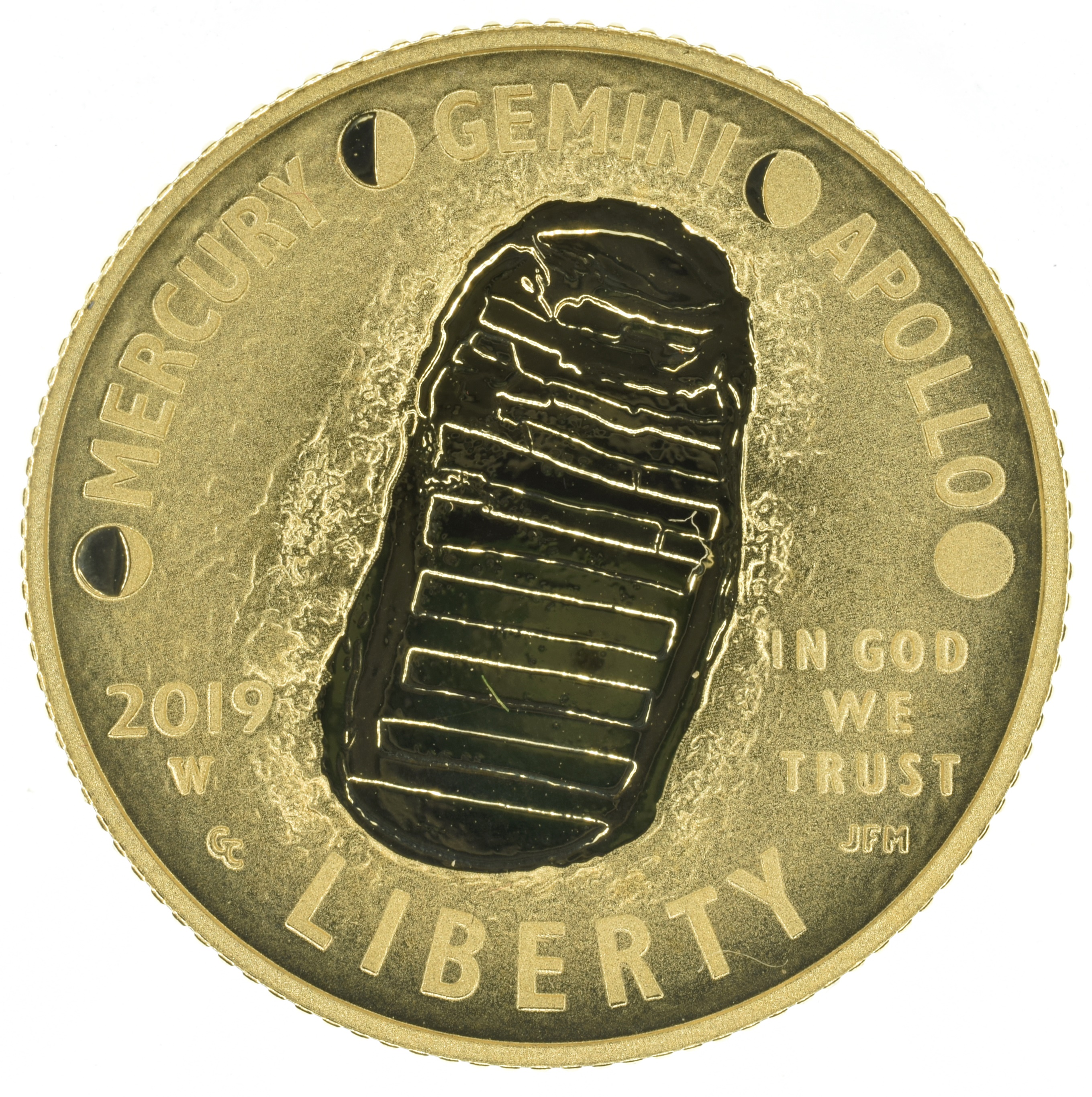 Lot 48 - 2019 Apollo 11 50th Anniversary Gold Coin,