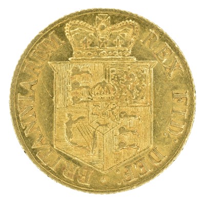 Lot 106 - King George III, Half-Sovereign, 1817.