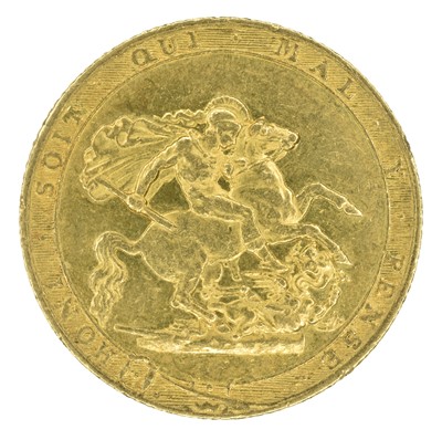 Lot 107 - King George III, Sovereign, 1817.