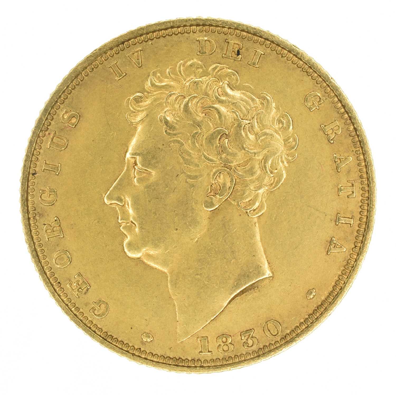Lot 108 - King George IV, Sovereign, 1830.