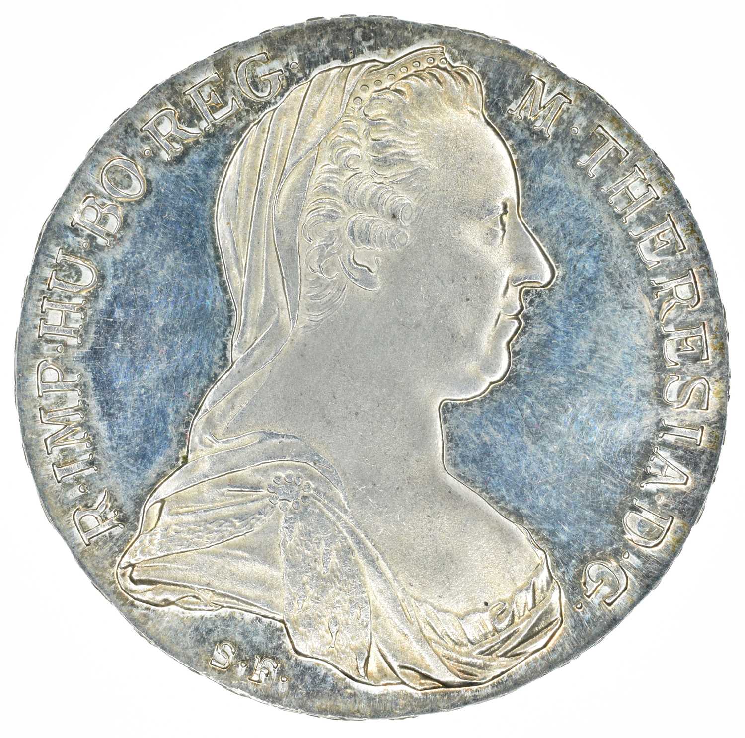 Lot 130 - Austria, Empress Maria Theresa, Thaler, 1780, Silver Restrike.