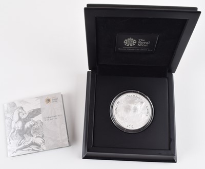 Lot 32 - The Royal Mint Official London 2012 UK 5oz Silver Coin.