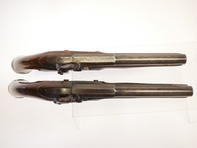 Lot 20 - Pair of .700 calibre percussion belt pistols