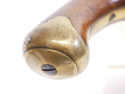 Lot 19 - Flintlock dragoon type pistol