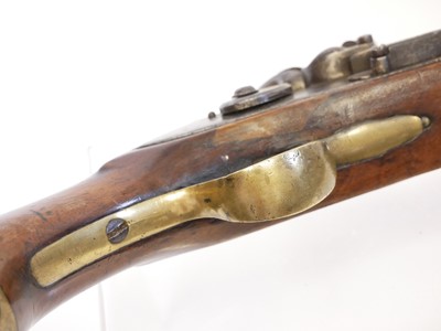Lot 19 - Flintlock dragoon type pistol