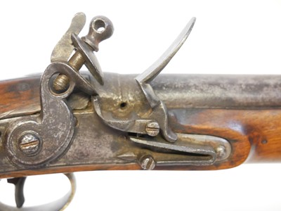 Lot 19 - Flintlock dragoon type pistol
