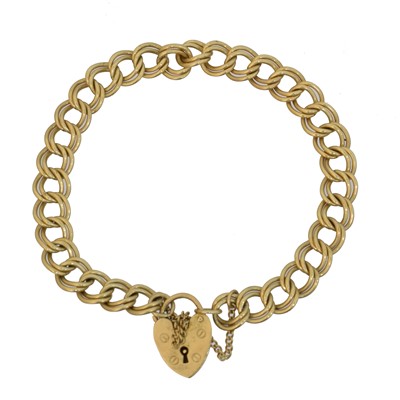 Lot 51 - A 9ct gold bracelet
