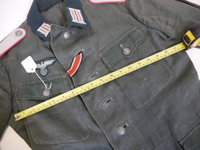 Lot 257 - German WWII armoured troops officers tunic