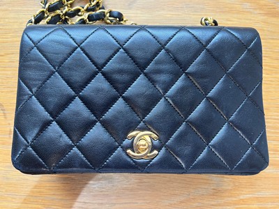 Lot 257 - A Chanel Mademoiselle shoulder bag