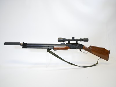 Lot 407 - Shin Sung Career II 707 FAC Section 1 .22 air rifle LICENCE REQUIRED