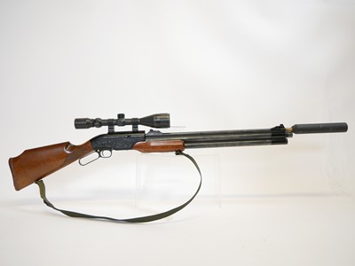 Lot 407 - Shin Sung Career II 707 FAC Section 1 .22 air rifle LICENCE REQUIRED