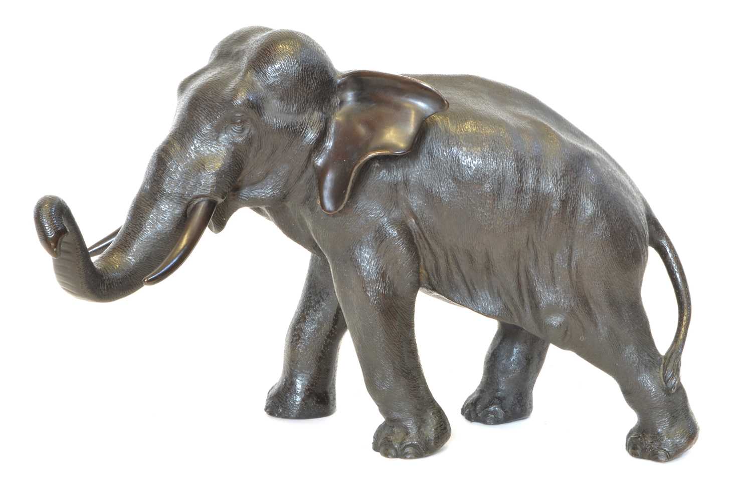 Lot 64 - Japanese Elephant Bronze