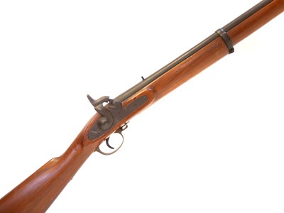 Lot 81 - Deactivated copy of a percussion Enfield rifle