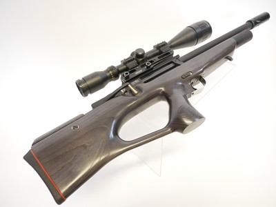 Lot 142 - Zbroia Kozak .22 PCP bullpup air rifle