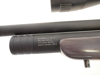 Lot 142 - Zbroia Kozak .22 PCP bullpup air rifle