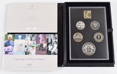 Lot 89 - The Royal Mint 2023 United Kingdom Proof Commemorative Coin Set.
