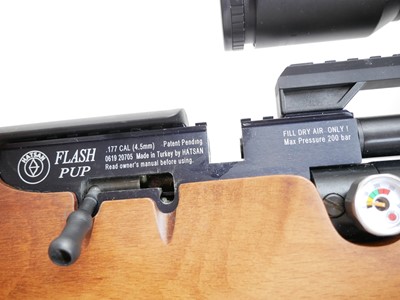 Lot 74 - Hatsan Flash Pup PCP Bullpup .177 air rifle