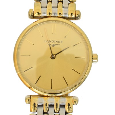 Lot 296 - A Longines Presence quartz wristwatch