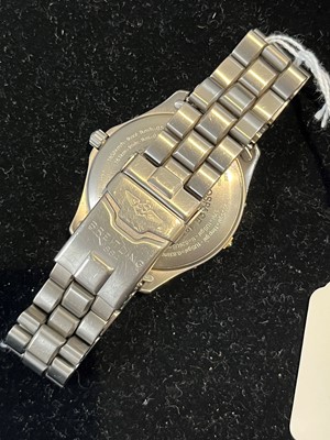 Lot 275 - A titanium Breitling Aerospace digital quartz wristwatch