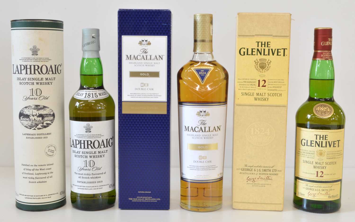 Lot 56 Mixed Lot Fine Single Malt Scotch Whiskies