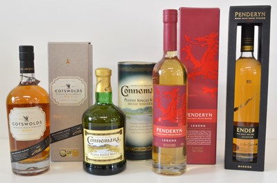 Lot 102 - Collection of Scarce Malt Whiskies from England, Wales and Ireland