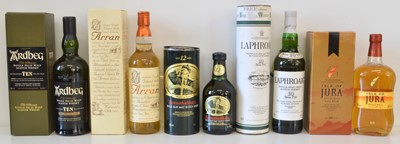 Lot 121 - Mixed Lot Fine ‘Western Isles’ Malt Whisky