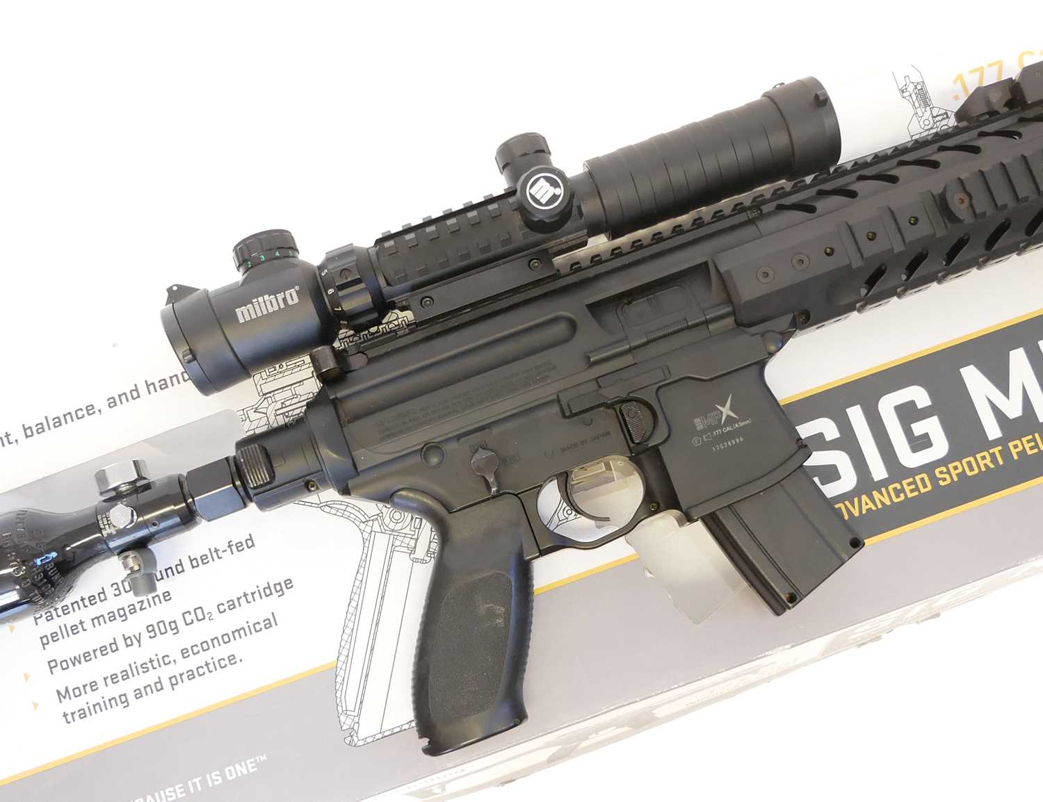Lot 171 - Sig Sauer MPX PCP .177 air rifle
