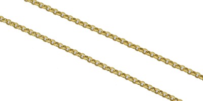 Lot 134 - A chain necklace