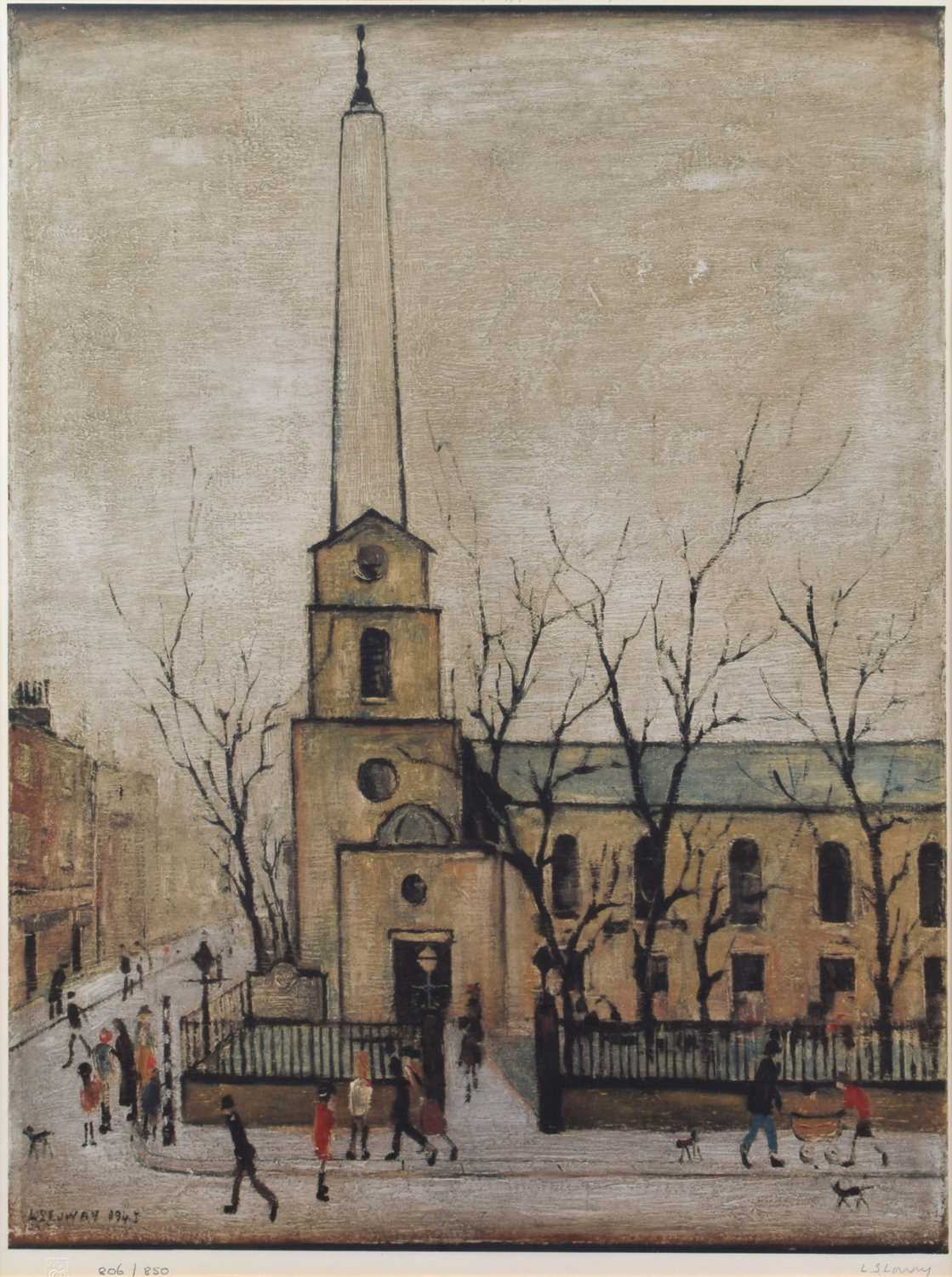 Lot 19 - L.S. Lowry R.A. (British 1887-1976)