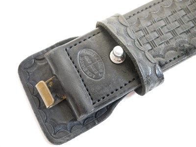 Lot 86 - Blank firing replica of a Colt SAA revolver with rig