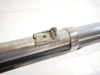 Lot 75 - US Trapdoor Springfield 50-70 rifle and bayonet.