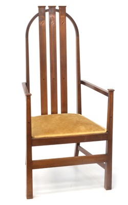 Lot Arts & Crafts Mahogany Chair