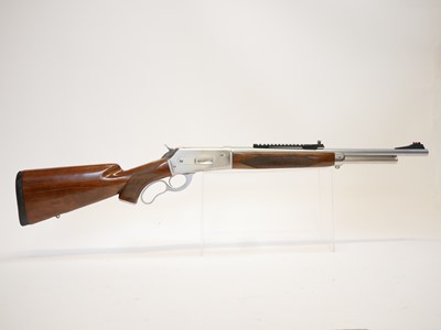 Lot 353 - Pedersoli .45-70 lever action rifle LICENCE REQUIRED