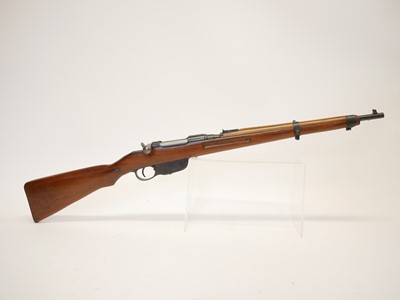 Lot 394 - Steyr Mannlicher 8x56R straight pull carbine LICENCE REQUIRED
