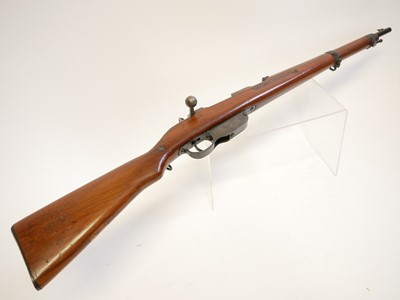 Lot 394 - Steyr Mannlicher 8x56R straight pull carbine LICENCE REQUIRED