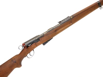 Lot Schmidt Rubin 1889 7.5x 53.5mm straight pull rifle